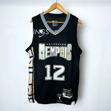 2020-2021 City Version NBA Memphis Grizzlies Black #12 Jersey,Memphis  Grizzlies