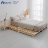 Giường pallet giường ngủ 1m2x2m cao 15cm xếp gọn tiết kiệm không gian - ảnh sản phẩm 1