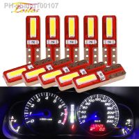 10Pcs T5 Canbus Led Bulb W3W W1.2W Led Canbus Car Interior Lights Dashboard Warming Indicator Wedge Auto Instrument Lamp 12V