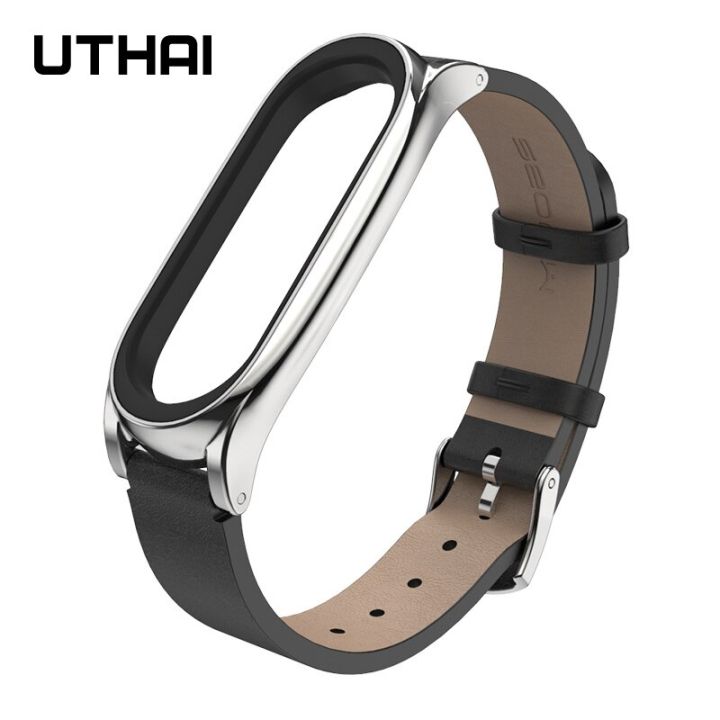 ร้อน-หนังไมโครไฟเบอร์-pu-เครซี่ฮอสสำหรับ-mi-band-7-6-5กล่องโลหะกำไลข้อมืออเนกประสงค์-mi-band-4-3สายมวยไทย-p87