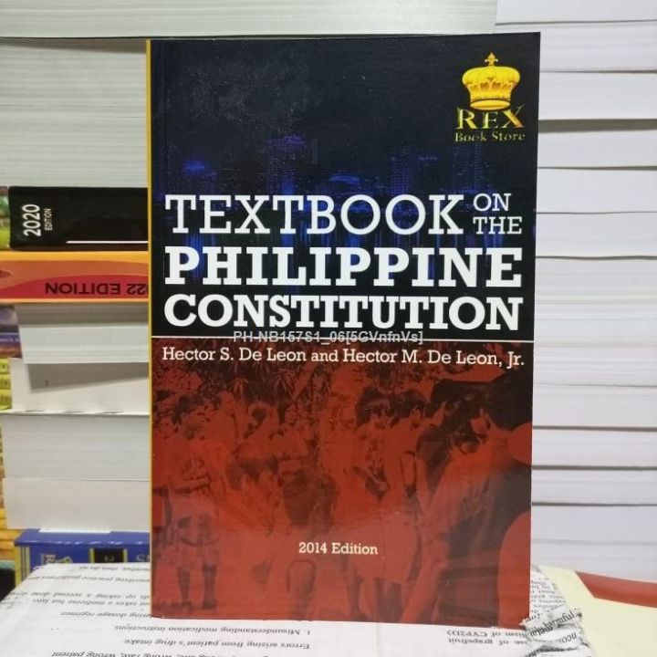 TEXTBOOK ON THE PHILIPPINE CONSTITUTION By Leon | Lazada PH