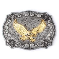 Golden Eagle two-tone belt buckle Metal belt head YonbaoDY DIY Belts