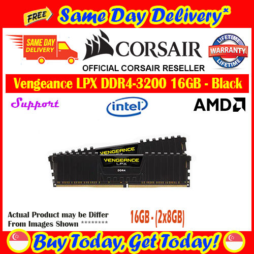 Free Same Day Delivery*] Corsair Vengeance LPX DDR4-3200 16GB