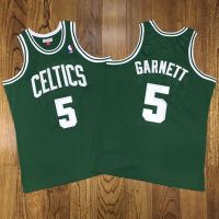 Ready Stock Hot Mens No.5 Kevin Garnett Boston Celtics Mitchell Ness 2007-08 Hardwood Classics Swingman Jersey -Green