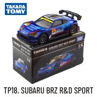 TP18. พรีเมี่ยม Takara Tomomy Tomica SUBARU BRZ R &amp; D แบบจำลองรถยนต์กีฬาของเล่นของขวัญคริสต์มาสเด็กสำหรับเด็กผู้ชาย