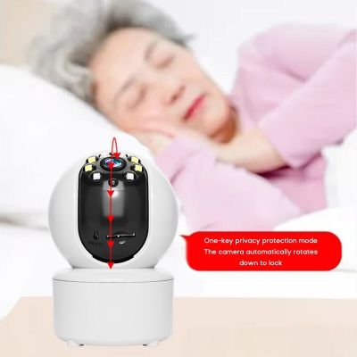 ZZOOI Home Security IP Camera Automatic Tracking Indoor  WiFi Baby Monitor