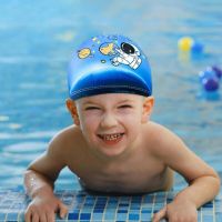 Kids Swim hat For Boys And Girls Elastic Toddler Swimming hat Childs Swim Hats For Long Hair And Short Hair Pool Beach Swim Caps