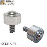 Precision straight universal ball / casters/wheelKSM15-FL Universal ball bearing/M8 screw cylinder360degreeCattle eye round