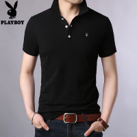 Top Sider for Men Short Sleeve Polo Shirt New Cotton T-shirts for Men Lapel Solid Mens Shirt