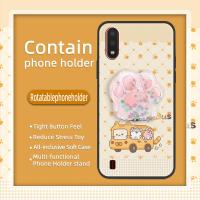 protective Shockproof Phone Case For Samsung Galaxy A01/SM-A015F/G Anti-dust glisten Cartoon Waterproof Dirt-resistant