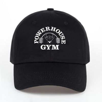 Power House Gym Print Baseball Cap Fashion Unisex Adjustable Cap