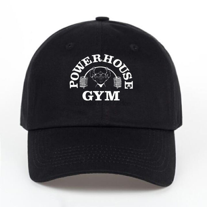 power-house-gym-print-baseball-cap-fashion-unisex-adjustable-cap