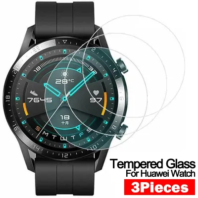 9H Tempered Glass Protective Film For Huawei Watch GT 2 2E 3Pro 42mm 46mm Explosion-Proof Screen Protector For Honor Magic 2 46