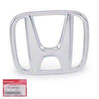 LOGO HONDA โลโก้ "H" สูง7cm xกว้าง 8.7cm หลัง ฝาท้าย สีโครเมียม ของแท้ 1ชิ้น Honda Jazz GD Fit Hatchback03-06  ปี 2003 - 2005 ขนาด 7x8.7x1.5 มีบริการเก็บเงินปลายทาง