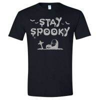 Stay Spooky Cute Gothic Halloween Scary Creepy Ghost Goth Inspired Design Tees For Men Men T-Shirt