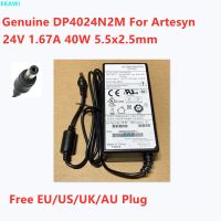 DP4024N2M แท้24V 1.67A 40W 5.5x2 5อะแดปเตอร์ AC มมสำหรับอาร์เทซินพาวเวอร์เครื่องชาร์จอุปกรณ์