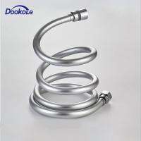 Bathroom Shower Hose Flexible PVC Pipe Bath Faucet Explosion-proof Pipe Handle Adapter Set Parts Water Lines Replacemen