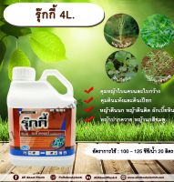 รุ๊กกี้ 4L.อะซีโทคลอร์ อะเซโทคลอร์ คุมหญ้า คุมวัชพืช คุมแห้ง สารกำจัดวัชพืช ใบแคบ/กว้าง หญ้าตีนติด หญ้าตีนกา หญ้านกสีชมพู allabountplants