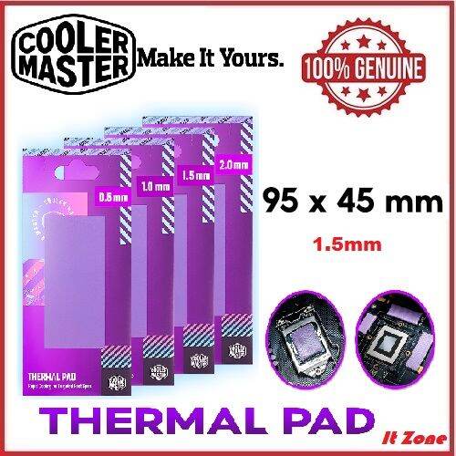 Cooler Master Thermal Pad Thermal Pad Pro X X Mm W M K Mm Mm Mm