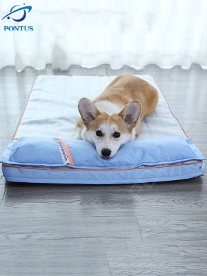 [pets baby] ฤดูร้อน PetPad สุนัขเสื่อสุนัขกับหมอนระบายความร้อน AndRefreshing ระบายอากาศไม่ลื่นสวมทนทำความสะอาดง่าย