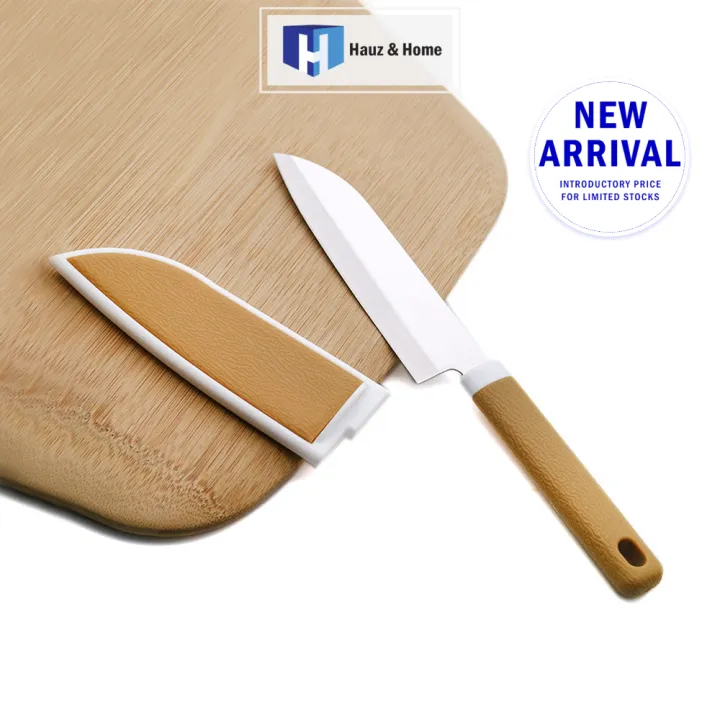 Rimei Fruit Knife With Pairing Cover Stainless Steel Ultra Sharp Blade