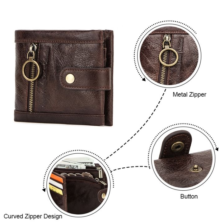 layor-wallet-ติดต่อ39-หนังผู้ชายกระเป๋าเงินเหรียญชายผู้ถือบัตรขนาดเล็ก-rfid-กระเป๋าสตางค์กลอน-designportfelpocket