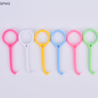 SPHO 1pcs จัดฟัน Aligner Remover ที่มองไม่เห็นถอดวงเล็บล้างเครื่องมือกำจัด