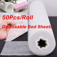♂ 50PCS/Roll Disposable Massage Table Covers Salon Spa Non-Woven Headrest Paper SPA Bed Sheet for Salon Hotel Bed Sheets