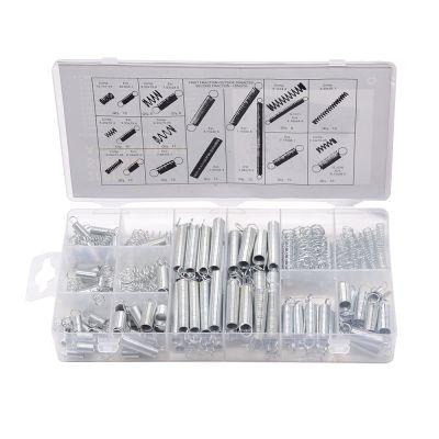 ✚▤ 200PCS/set hardware Tension spring compression spring set in box 20 Size Springs Assortment