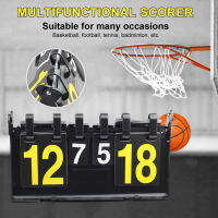 Sport Table Tennis Scoreboard 4-Digit Score Board Basketball Football Volleyball for Easy Safety Exercise Accessories