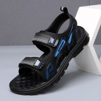 Summer mens air cushion sports sandals Soft mens canvas sandals Fashion trend Black massage sole sandals Free shipping shoes