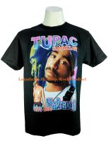 เสื้อวง 2PAC TUPAC ทูพัค ชาเคอร์ ไซส์ยุโรป เสื้อยืดวงดนตรีร็อค เสื้อร็อค  PTA1804 ส่งจาก กทม.