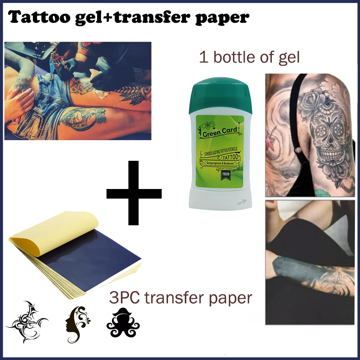Professional Tattoo Transfer Paper+Tattoo Gel Global Best-Selling  Professional Tattoo Accessories | Lazada PH