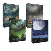 The life as we knew it Collection 4 volumes of the city of the dead moon are sold together. The original English youth literature novels are for childrens extracurricular reading