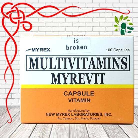 MYREVIT (Multivitamins) 100 capsules Lazada PH