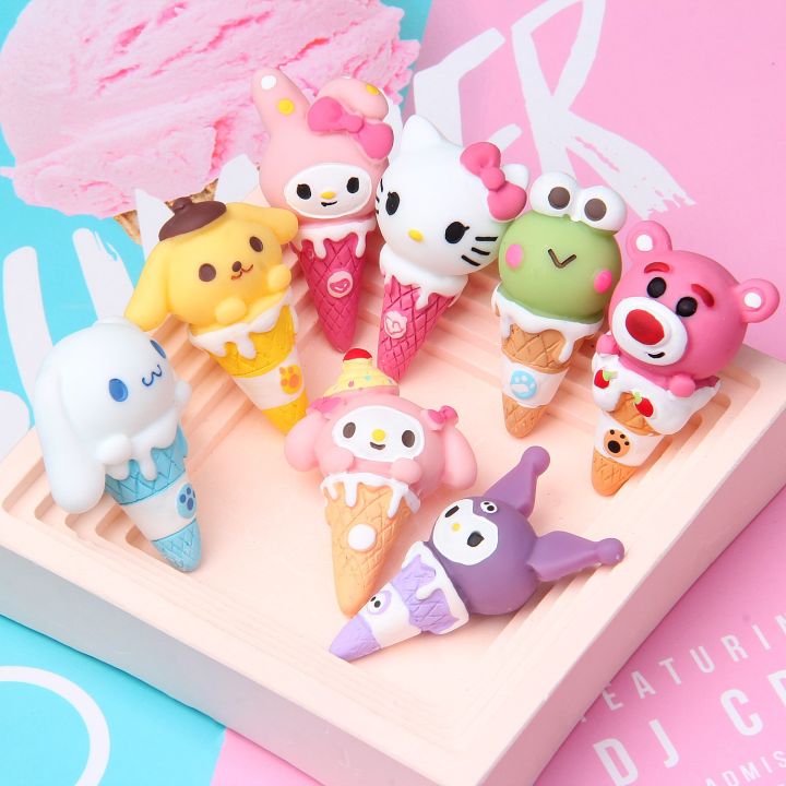 aksesoris-resin-สำหรับเล่นอาหารกรวยไอศครีม-sanrio-สามมิติ3d-ใหม่ครีมรูปกรวยสร้างสรรค์อุปกรณ์โทรศัพท์มือถือ-diy