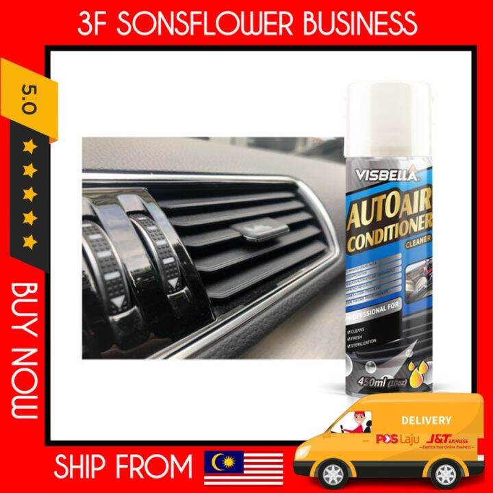 Visbella Auto Air Conditioner Cleaner Car Cooling Coil Air Conditioner