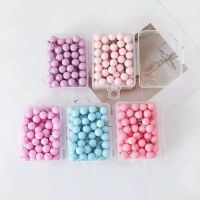 ✸⊙ TUTU 50pcs/box coloful ball Push Pins Thumb Thumbtack Board Pins Drawing Photo Wall Studs Office School Supplies H0563