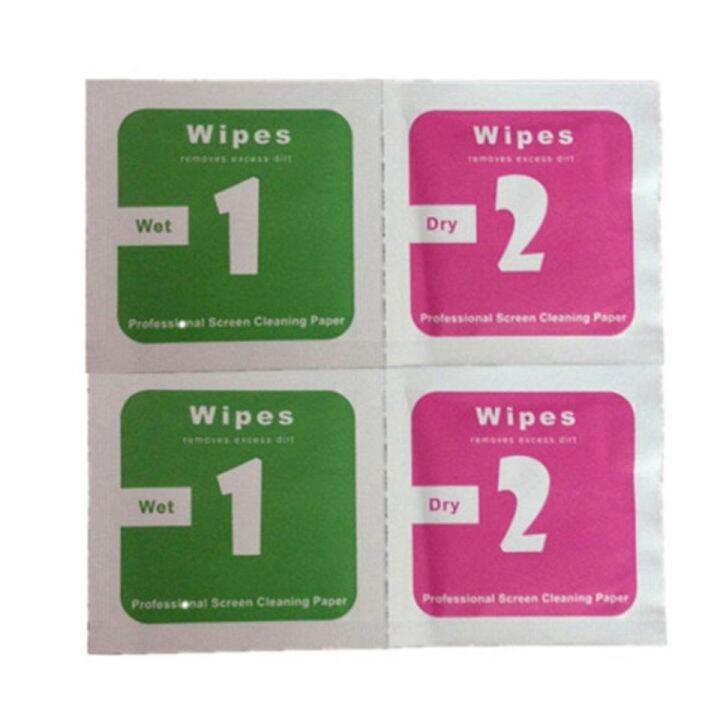 mobile-phone-film-wet-and-dry-pad-screen-wiping-paper-film-kit-dust-sticker-tempered-film-special-cleaning-paper