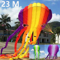 3D 23M Octopus Paul Soft Kite Inflatable Hanger Kites Outdoor Beach Performance Comition Professional Kite Cometa Gigante