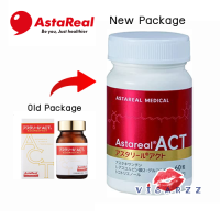 (แพคเกจใหม่ Exp.03/24) AstaReal ACT 60 เม็ด รุ่นใหม่ล่าสุด เพิ่มปริมาณสาหร่ายแดง ที่สุดของการต้านอนุมูลอิสระ Astaxanthin เพื่อความอ่อนเยาว์ และลดริ้วรอยแห่งวัย