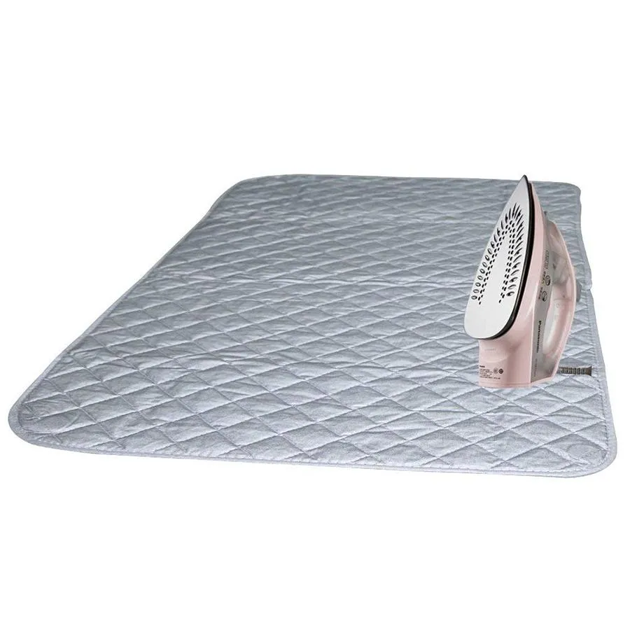 Ironing Blanket, Magnetic Mat Laundry Pad, 33x 18, Gray, Washer