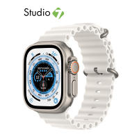 Apple Watch Ultra GPS + Cellular 49mm Titanium Case with Ocean Band by Studio 7