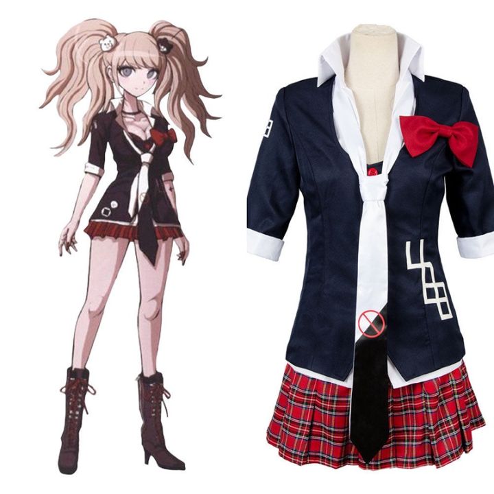 เครื่องแต่งกายคอสเพลย์-danganronpa-enoshima-junko-cosplay