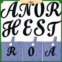 SHILU ตัวอักษรตัวอักษรตัวอักษร เสน่ห์ของกระเป๋า ตัวอักษรสำหรับเด็ก พีวีซีพีวีซี เครื่องประดับตกแต่งสวยงาม ที่มีคุณภาพสูง เสน่ห์ของกระเป๋า ใส่ตัวอักษรตัวอักษร สำหรับ Bag Accessories/Bogg Bag/Woman/Kids Gifts/Camping/Hiking/Outdoor Tool อุปกรณ์เสริมกระเป๋า