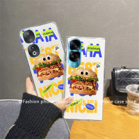 เคสโทรศัพท์ Honor90 Honor 70 90 Lite เคส Phone Case Honor X9a X8a X7a X9 X8 X7 X6 X5 4G 5G ซิลิโคนใสป้ายแฟชั่นเคสฝาหลังนิ่ม2023