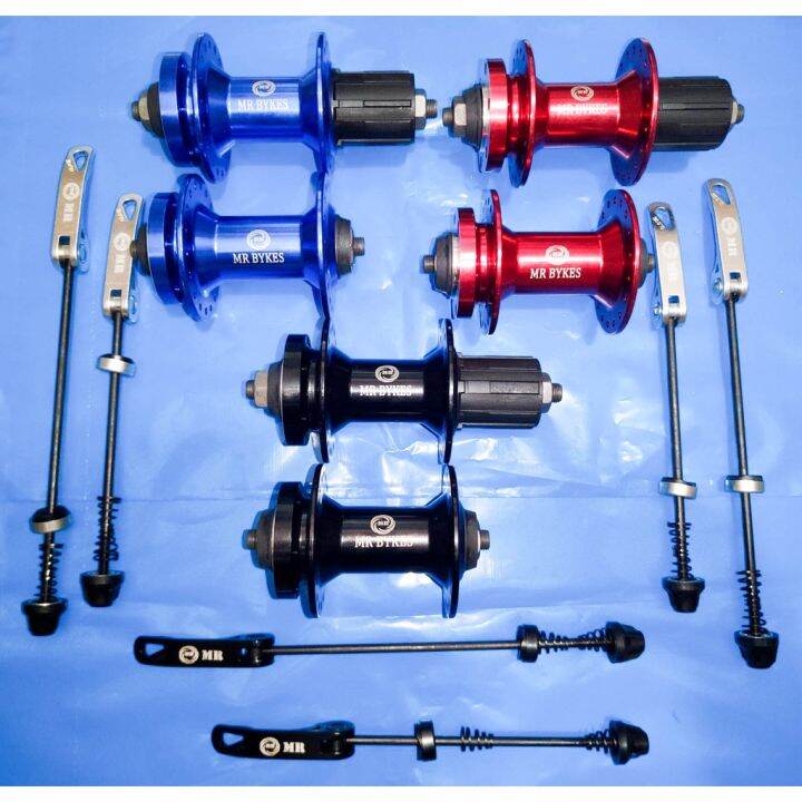 ღMR Bike Hub Set Cassette Type MTB Bicycle Sealed Bearing Disc Brake