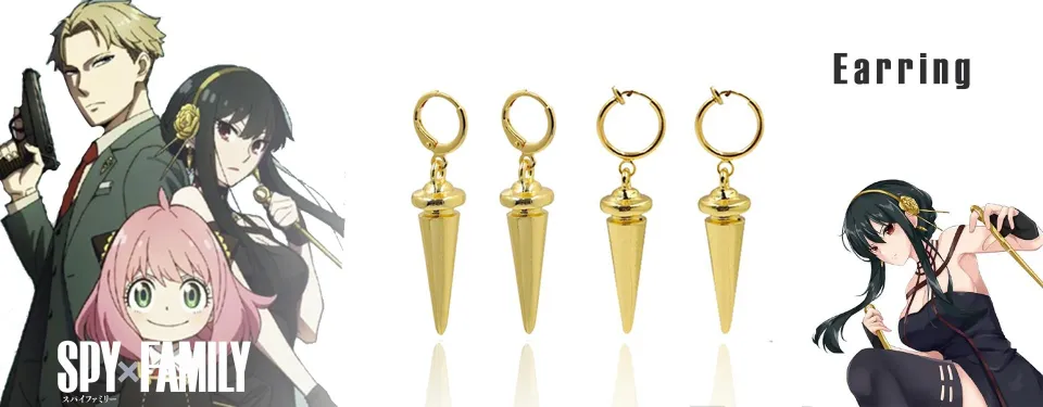 Vanitas Anime Inspired Earrings Hourglass Cosplay Earring 