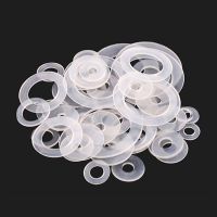 ✢☢ White Plastic Nylon Washer Flat Spacer Seals Washer Gasket Ring M3 M3.5 M4 M5 M5.8 M6 M8 M10 M12 M14 M16 M18 M20