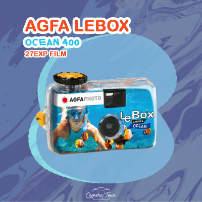 กล้องใช้แล้วทิ้ง AGFA LEBOX OCEAN 400 27EXP Film Camera